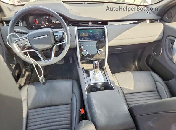 SALCP2FX7PH322552 2023 LAND ROVER DISCOVERY Белый Вид панели приборов