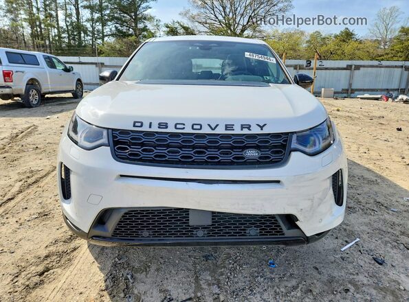 SALCP2FX7PH322552 2023 LAND ROVER DISCOVERY Белый Вид спереди