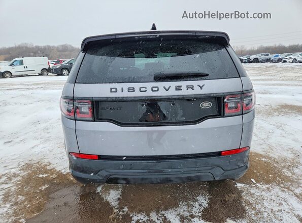 SALCP2FX9MH886859 2021 LAND ROVER DISCOVERY Charcoal Vista trasera