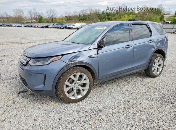 SALCP2FX9PH917337 2023 LAND ROVER DISCOVERY Blue Передня ліва чверть