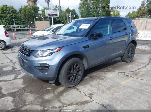 SALCP2RX2JH757725 2018 LAND ROVER DISCOVERY SPORT Blue წინა მარცხენა ხედი სამი მეოთხედიდან