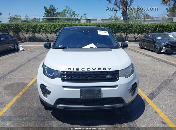 SALCP2RX3JH753344 2018 LAND ROVER DISCOVERY SPORT Белый Вид щитка приборов
