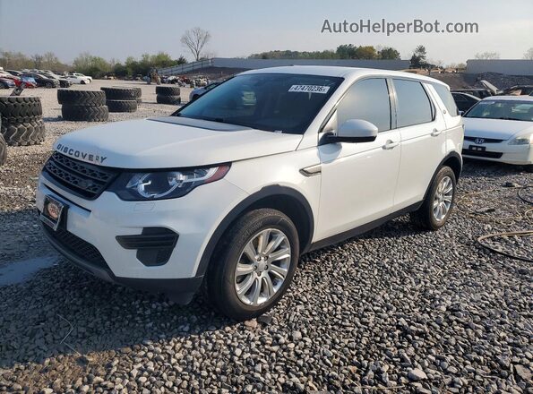 SALCP2RXXJH746522 2018 LAND ROVER DISCOVERY Белый Передняя левая четверть