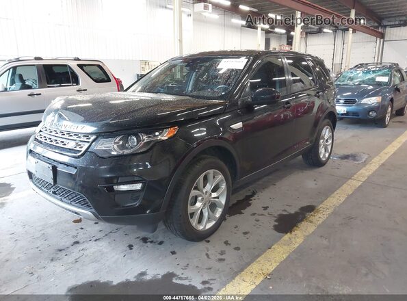 SALCR2RX7JH762249 2018 LAND ROVER DISCOVERY SPORT Черный Передняя левая четверть
