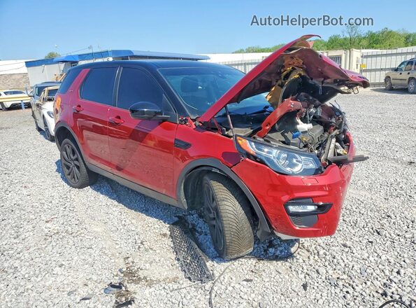 SALCT2FX3KH829680 2019 LAND ROVER DISCOVERY Red Delantero derecho