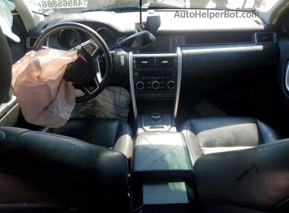 SALCT2FX3KH829680 2019 LAND ROVER DISCOVERY Red Vista del salpicadero