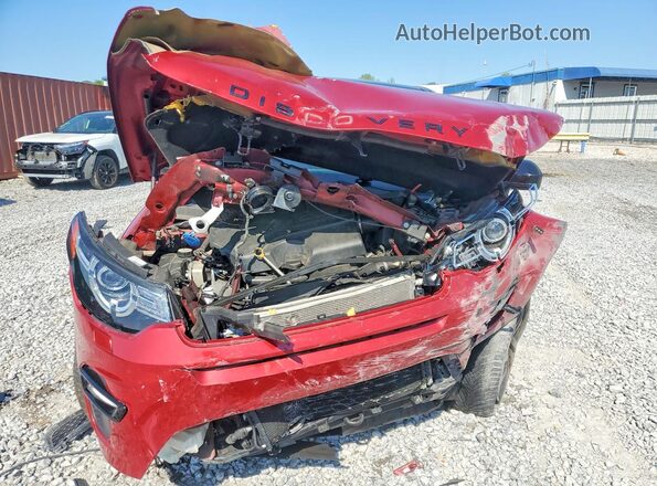 SALCT2FX3KH829680 2019 LAND ROVER DISCOVERY Red Vista frontal