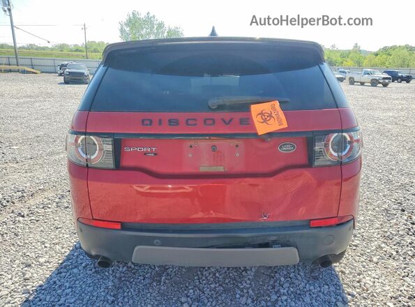 SALCT2FX3KH829680 2019 LAND ROVER DISCOVERY Red Vista trasera