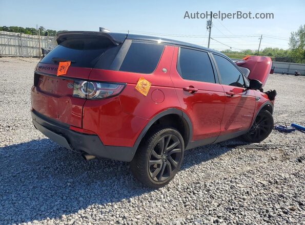 SALCT2FX3KH829680 2019 LAND ROVER DISCOVERY Red Trasero derecho