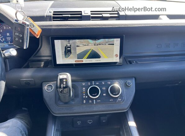 SALE2ERU6M2041349 2021 LAND ROVER DEFENDER Черный Вид задних сидений