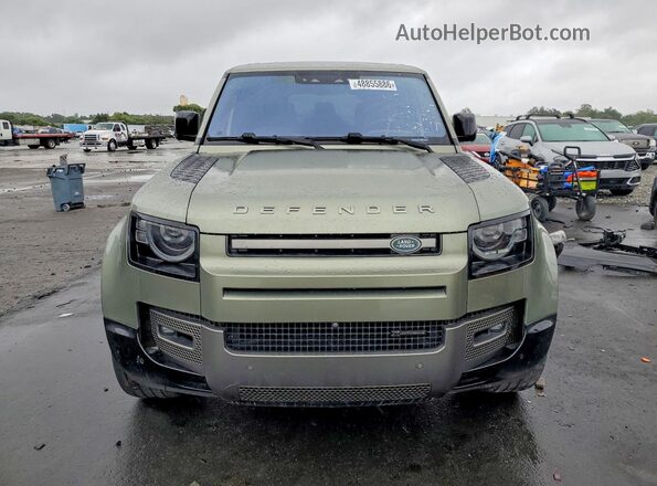 SALE2ERU6N2089595 2022 LAND ROVER DEFENDER Green Widok z przodu