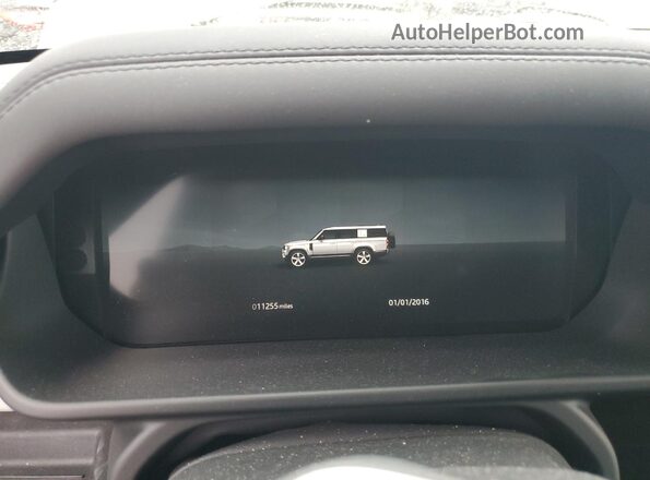 SALE2FEU2R2315083 2024 LAND ROVER DEFENDER Charcoal ხელსაწყოთა პანელის ხედი