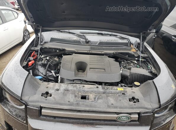 SALE2FEU2R2315083 2024 LAND ROVER DEFENDER Charcoal უკანა სალონის ხედი