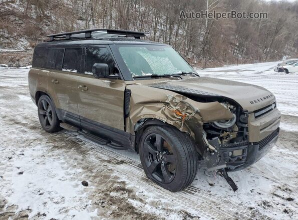 SALE2FEU6S2440237 2025 LAND ROVER DEFENDER Желто-коричневый Передняя правая четверть