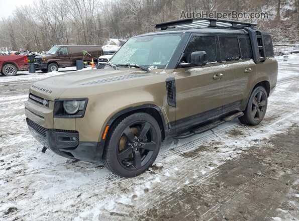 SALE2FEU6S2440237 2025 LAND ROVER DEFENDER Желто-коричневый Передняя левая четверть