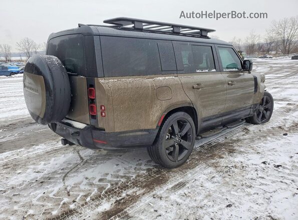 SALE2FEU6S2440237 2025 LAND ROVER DEFENDER Желто-коричневый Задняя правая четверть