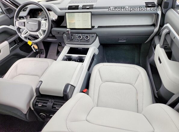 SALE2FEUXS2446929 2025 LAND ROVER DEFENDER Белый Вид панели приборов