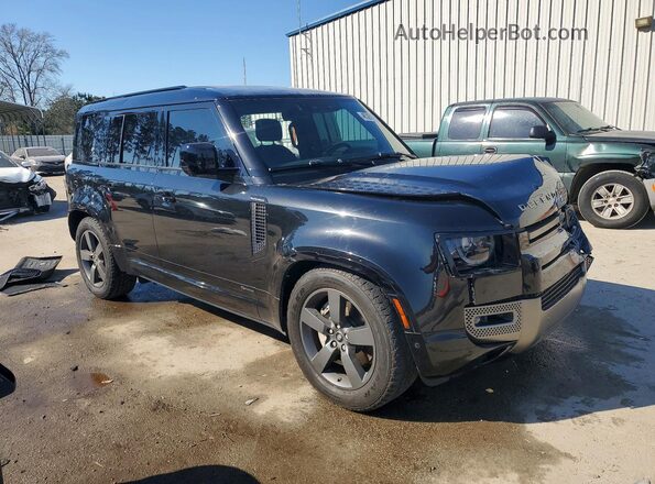 SALE37RUXM2045882 2021 LAND ROVER DEFENDER Черный Передняя правая четверть