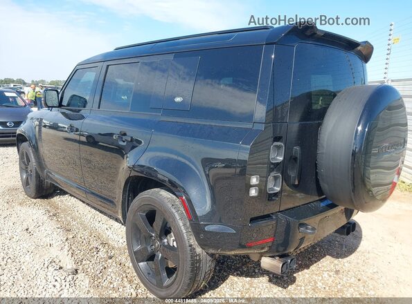 SALE37RUXN2079645 2022 LAND ROVER DEFENDER Черный Задняя левая четверть