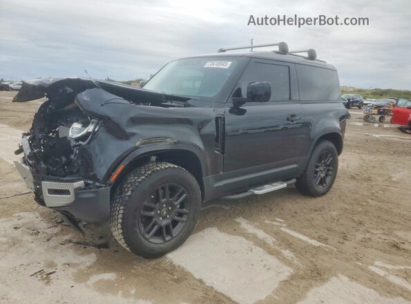 SALEJ6EX2P2160447 2023 LAND ROVER DEFENDER Black Առջևի ձախ երեք քառորդ տեսարան