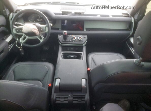 SALEJ6EX2P2160447 2023 LAND ROVER DEFENDER Black Առջևի վահանակի տեսք