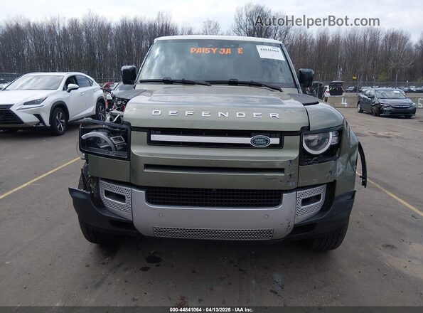 SALEJ6EX4P2124551 2023 LAND ROVER DEFENDER Зеленый Вид щитка приборов