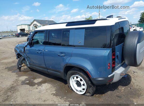 SALEJ7EX0P2147489 2023 LAND ROVER DEFENDER Light Blue Հետևի ձախ
