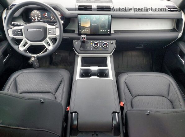 SALEJ7EX3S2360106 2025 LAND ROVER DEFENDER Синий Вид панели приборов