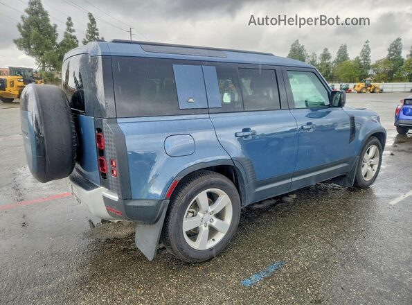 SALEJ7EX7R2348552 2024 LAND ROVER DEFENDER Синий Задняя правая четверть