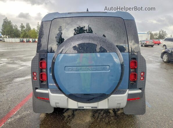 SALEJ7EX7R2348552 2024 LAND ROVER DEFENDER Синий Вид сзади