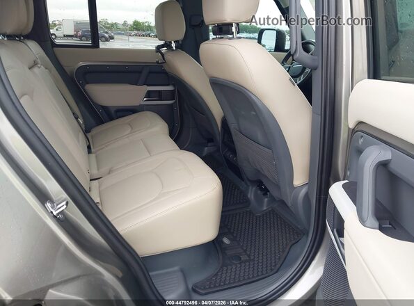 SALEJ7EX8P2150866 2023 LAND ROVER DEFENDER Gray Vista de la etiqueta del VIN