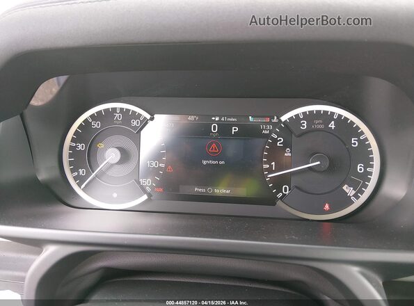 SALEK7EX9P2235762 2023 LAND ROVER DEFENDER White უკანა სავარძლების ხედი