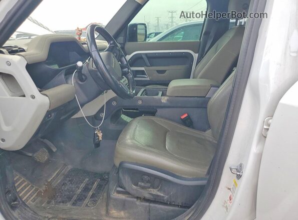 SALEP7RU2N2064402 2022 LAND ROVER DEFENDER White Vista interior delantera