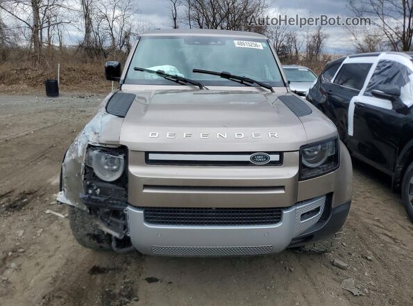 SALEPFEU6P2228558 2023 LAND ROVER DEFENDER Tan Vista frontal