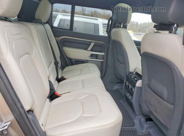 SALEPFEU6P2228558 2023 LAND ROVER DEFENDER Tan Vista interior trasera