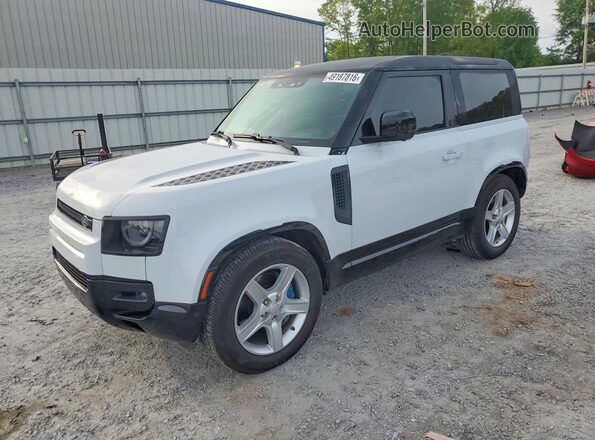SALEW6RE6N2071908 2022 LAND ROVER DEFENDER Белый Передняя левая четверть