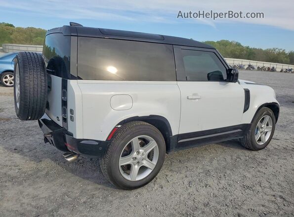 SALEW6RE6N2071908 2022 LAND ROVER DEFENDER Белый Задняя правая четверть