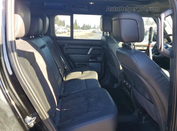 SALEWEEE0P2118322 2023 LAND ROVER DEFENDER Black Սալոնի հետևի տեսք