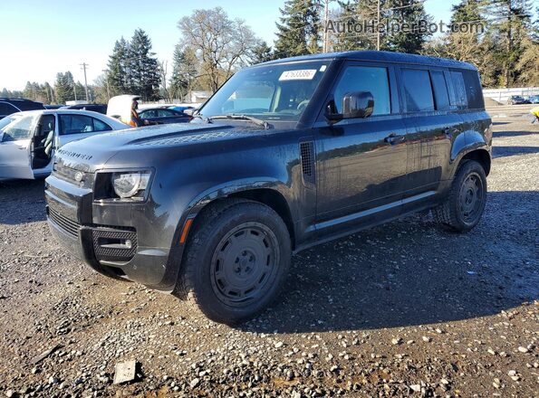 SALEWEEE0P2118322 2023 LAND ROVER DEFENDER Black Առջևի ձախ երեք քառորդ տեսարան