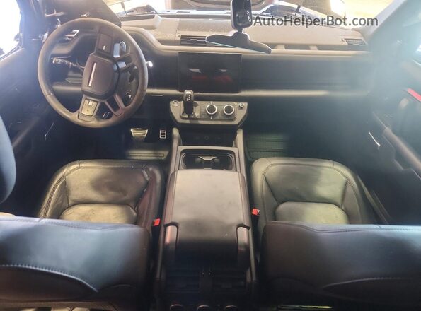 SALEWEEE2P2149054 2023 LAND ROVER DEFENDER Gray Dashboard view