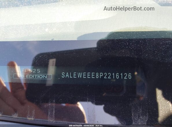 SALEWEEE8P2216126 2023 LAND ROVER DEFENDER Серый Вид подкапотного пространства