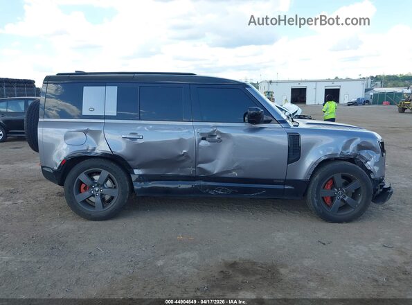 SALEX7EU8L2031200 2020 LAND ROVER DEFENDER Серый Вид задней части салона