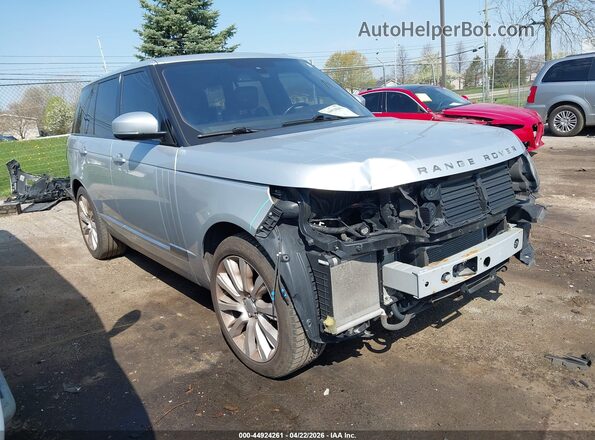 SALGS2EF1GA275553 2016 LAND ROVER RANGE ROVER Silver Delantero derecho