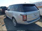 2016 Land Rover Range Rover 5.0l V8 Supercharged Silver vin: SALGS2EF1GA275553