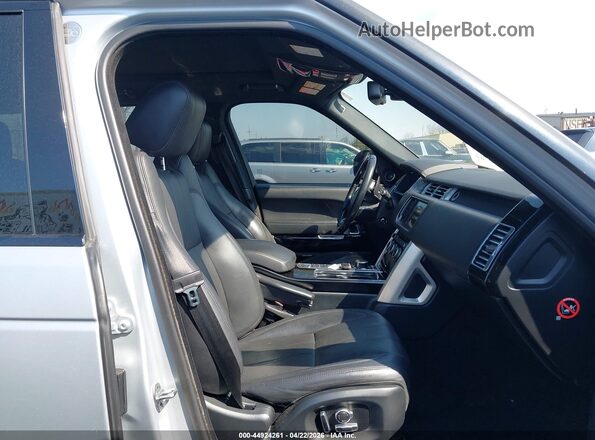 SALGS2EF1GA275553 2016 LAND ROVER RANGE ROVER Silver Vista interior delantera
