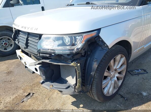 SALGS2EF1GA275553 2016 LAND ROVER RANGE ROVER Silver Vista frontal
