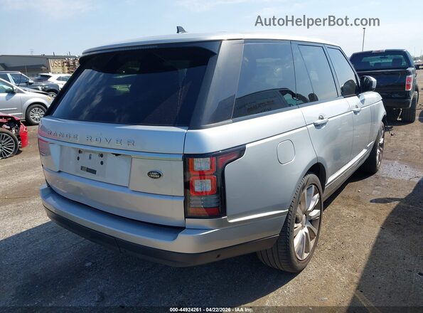 SALGS2EF1GA275553 2016 LAND ROVER RANGE ROVER Silver Trasero derecho
