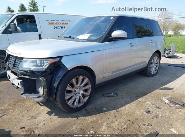 SALGS2EF1GA275553 2016 LAND ROVER RANGE ROVER Silver Vista tres cuartos delantera izquierda