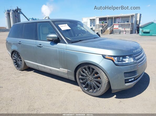 SALGS2EF3GA245986 2016 LAND ROVER RANGE ROVER Gray Front right