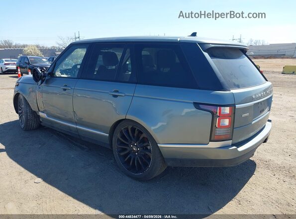 SALGS2EF3GA245986 2016 LAND ROVER RANGE ROVER Gray Rear left